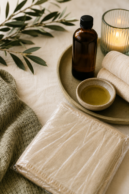 Castor Oil Wrapping